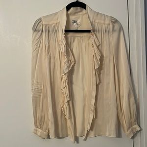 Milly silk dress shirt